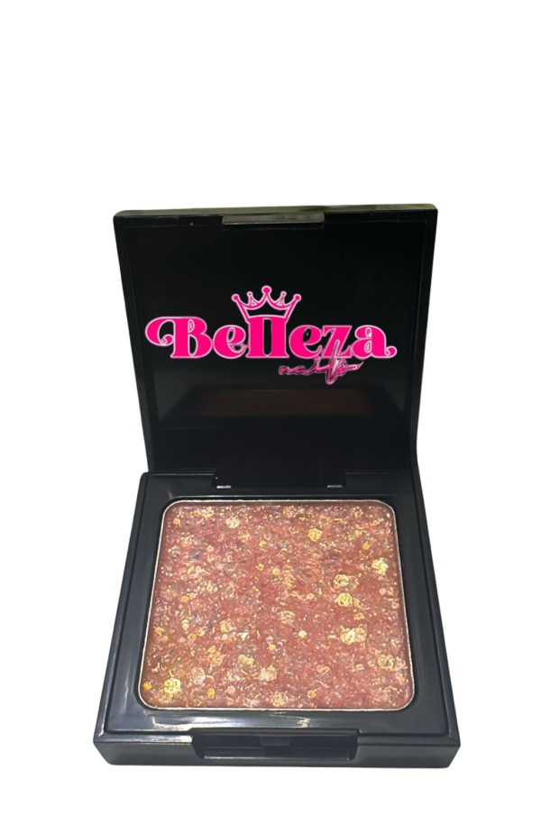solid glitter #18 belleza nails
