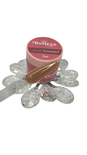 acrilico belleza nails caramel 1 oz