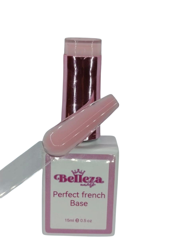 perfect french base 3 belleza nails
