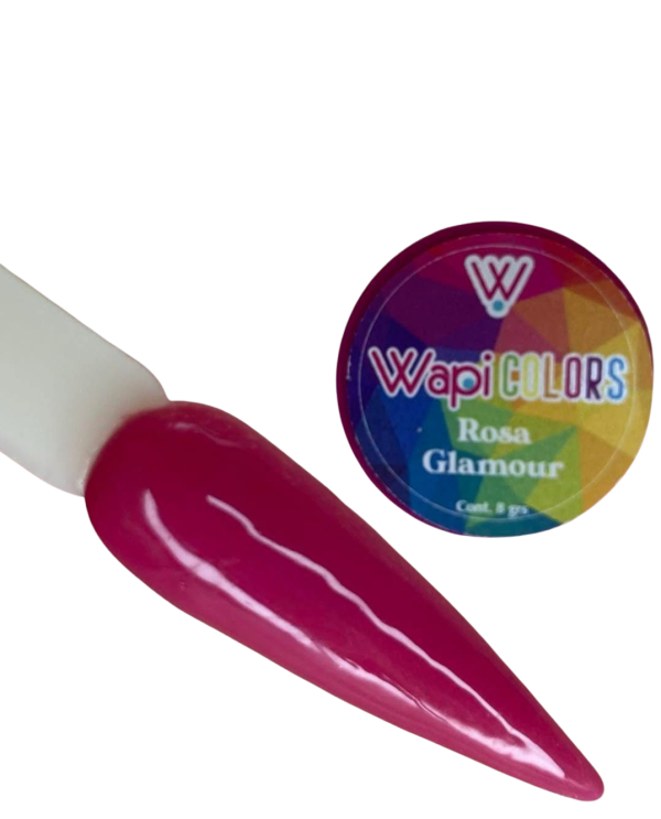 acrilico wapizima rosa glamour 1/4 oz