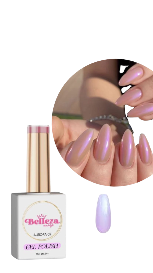 gel aurora 2 belleza nails
