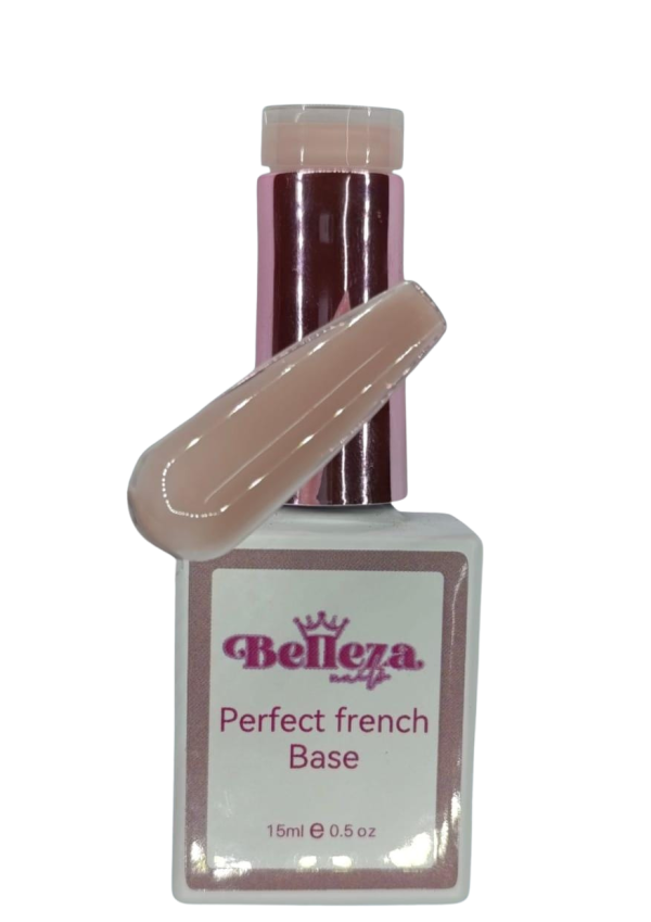 perfect french base 1 belleza nails