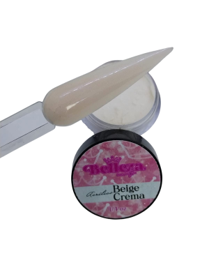 acrilico belleza nails beige crema 1/4 oz