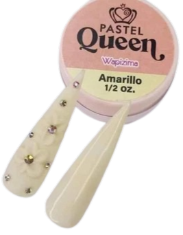 acrilico wapizima pastel queen amarillo 1/2 oz