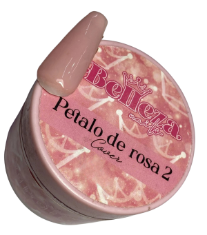 acrilico belleza nails petalo de rosa 2