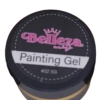 gel painting blanco belleza nails
