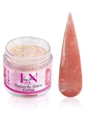 acrilico wapizima butterfly shine lexxy nails 1 oz
