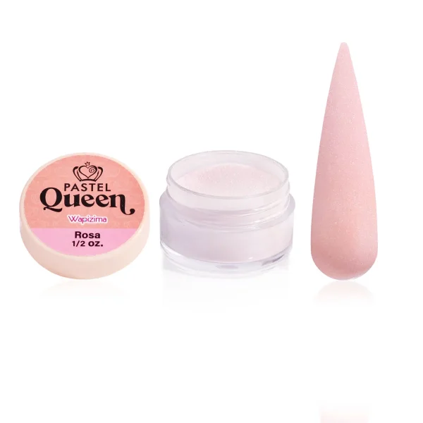 acrilico wapizima pastel queen rosa 1/2 oz