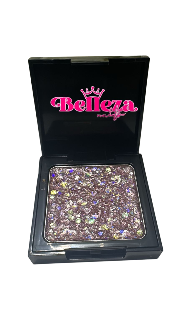 solid glitter #10 belleza nails