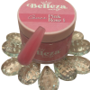 acrilico belleza nails pink rose 1