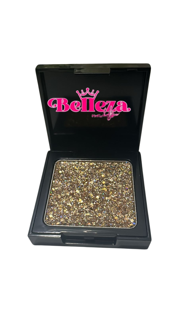 solid glitter #21 belleza nails