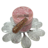 acrilico glitter belleza rose gold