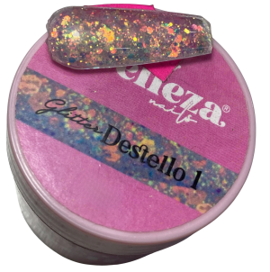 acrilico glitter belleza destello 1