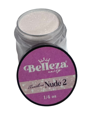 acrilico belleza nails nude 2 1/4 oz