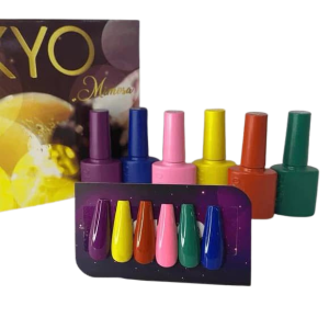 coleccion gel tokyo 6 pzs «mimosa»